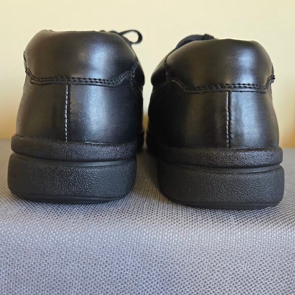 NEW Vintage Thom McAn 12W Men\'s Lace-Up Oxford Leather Walker Shoe Blk #84173 main image 8